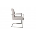 Dizajnová jedálenská stolička Inspirativo šedá