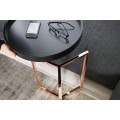 Dizajnový elegantný konferenčný stolík Modul 40 cm čierny