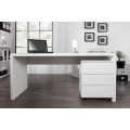 Luxusný moderný dizajnový kancelársky stôl Fast Trade biely 160cm