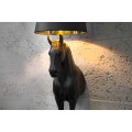 Extravagantná štýlová stojaca lampa Black Beauty čierna 130cm