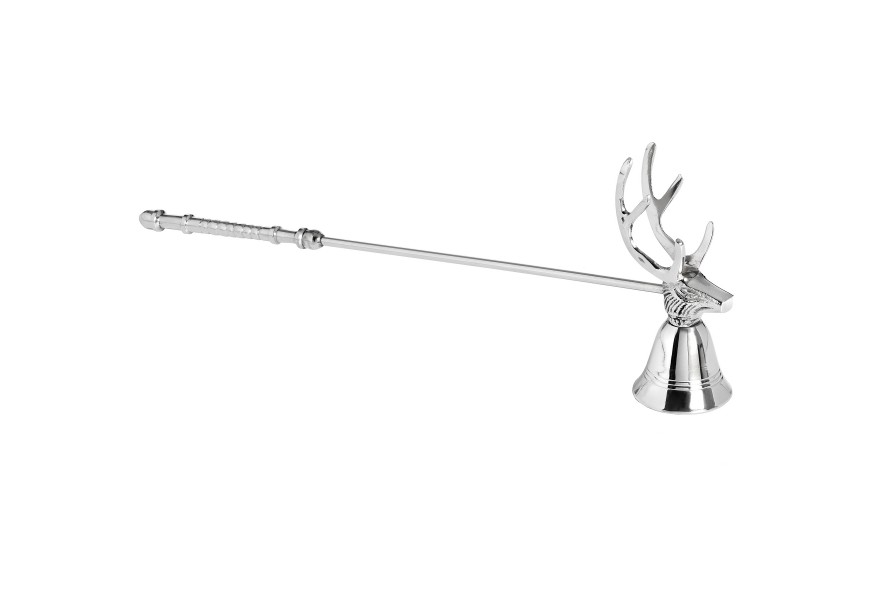 Štýlové zhasínadlo sviečok s hlavou jeleňa