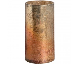 Medený metalický  veľký svietnik