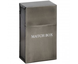 Antická kovová krabička na zápalky