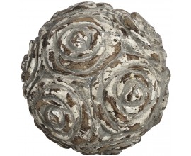 Dekoratívna guľa s vzorom ruže