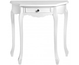 Luxusný biely toaletný stolík Nordic provensálsky štýl