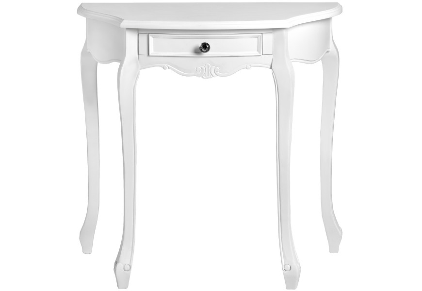 Luxusný biely toaletný stolík Nordic provensálsky štýl