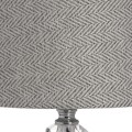 Štýlová stolná chrómová lampa FLORENCE 49cm