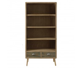 Štýlová retro knižnica FEROE