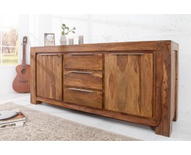 Štýlový masívny príborník Makassar 175cm palisander