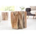 Dizajnový štýlový stolík 45cm drevo (1ks)