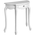 Luxusný biely toaletný stolík Nordic provensálsky štýl