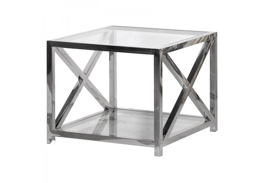 Moderný príručný stolík Steele