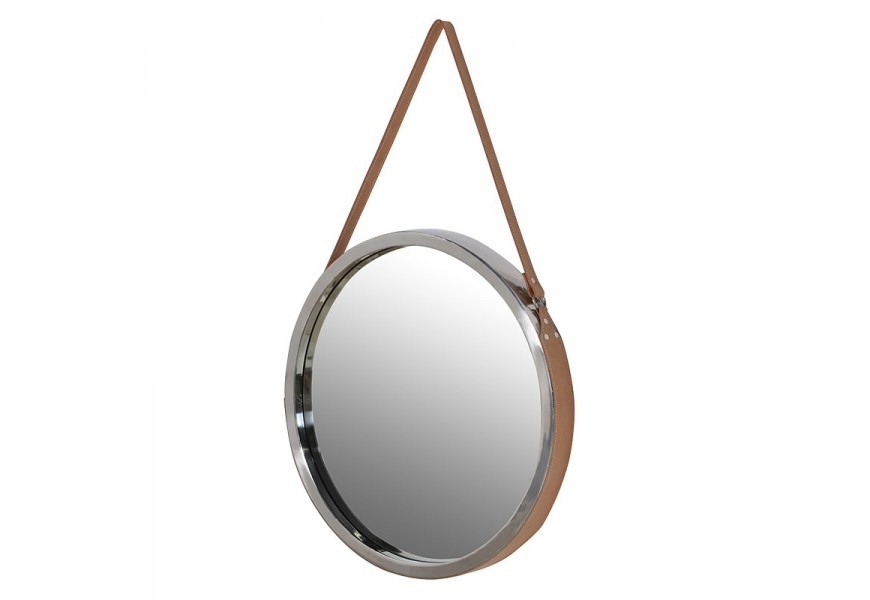 Dizajnové moderné okrúhle zrkadlo 53cm