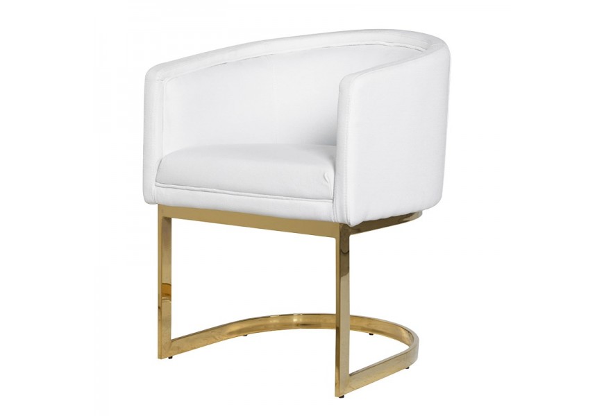 Dizajnová jedálenská stolička v štýle Art-Deco