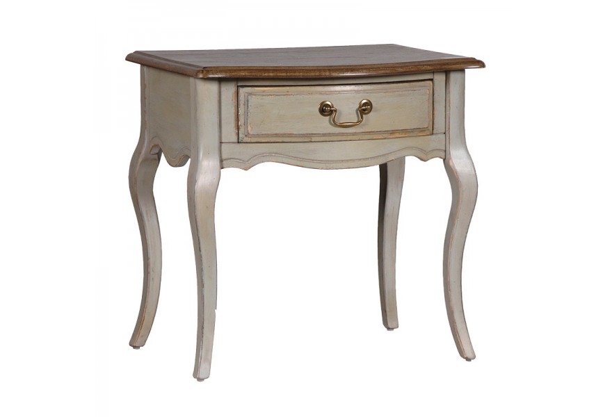 Štýlový vintage nočný stolík Sienna