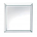 Štýlové štvorcové zrkadlo Granada 50cm