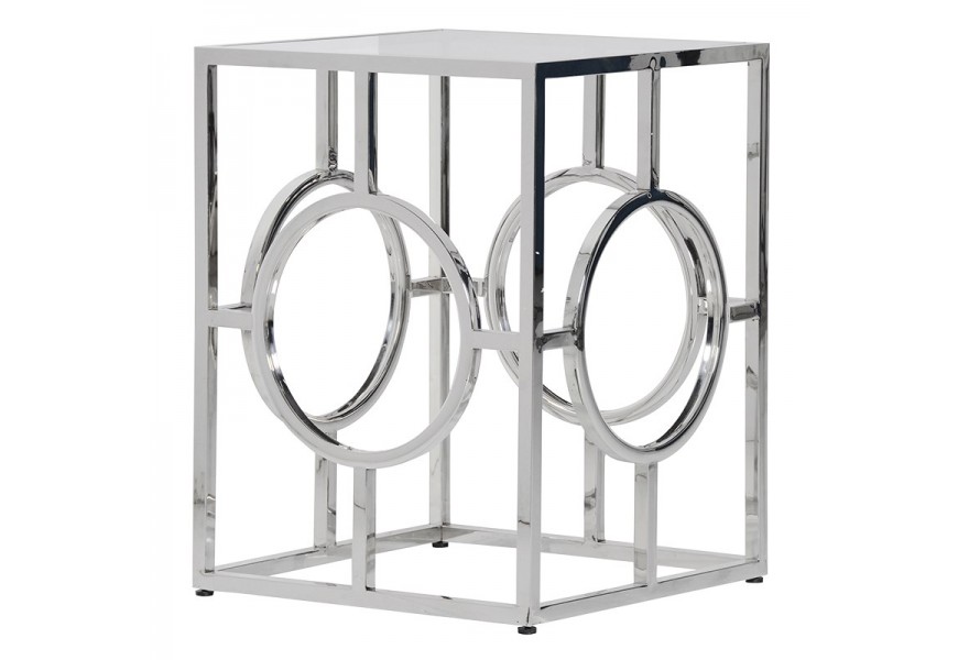 Dizajnov&yacute; Art-Deco pr&iacute;ručn&yacute; stol&iacute;k VERNON