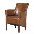 Luxusná kožená stolička z pravej talianskej kože