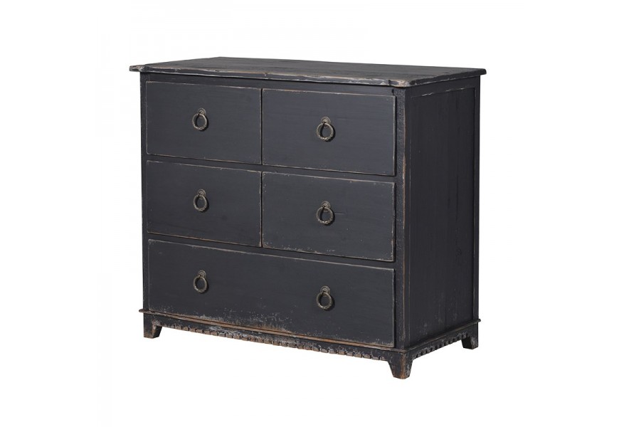 Mas&iacute;vna vintage komoda GERALD