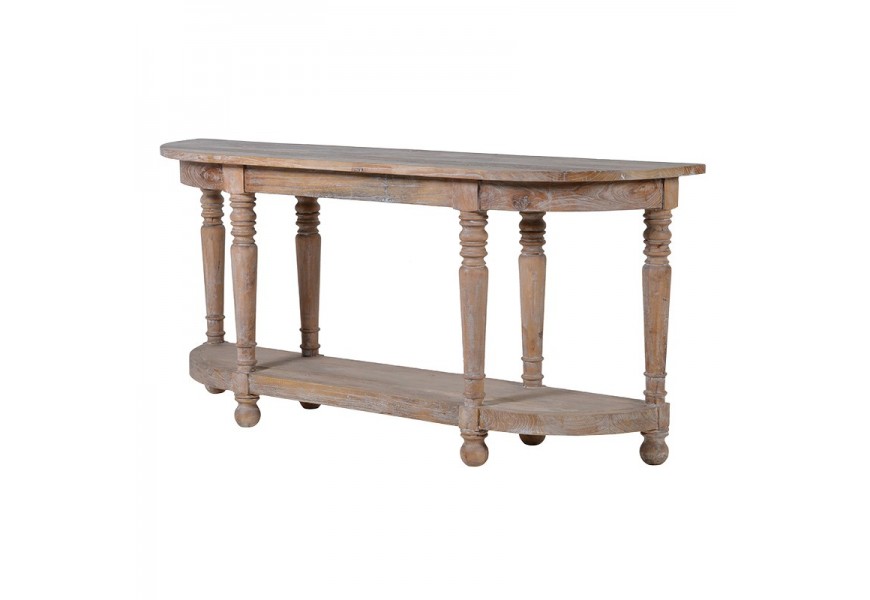 &Scaron;t&yacute;lov&aacute; jedinečn&aacute; vidiecka konzola Nancy z mas&iacute;vu