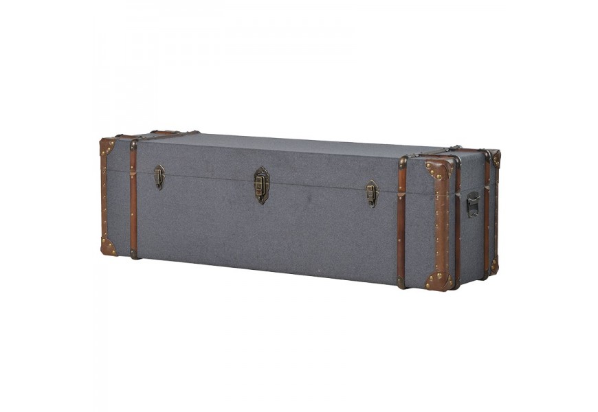 &Scaron;t&yacute;lov&aacute; koloni&aacute;lna truhlica WARRINGTON 139cm