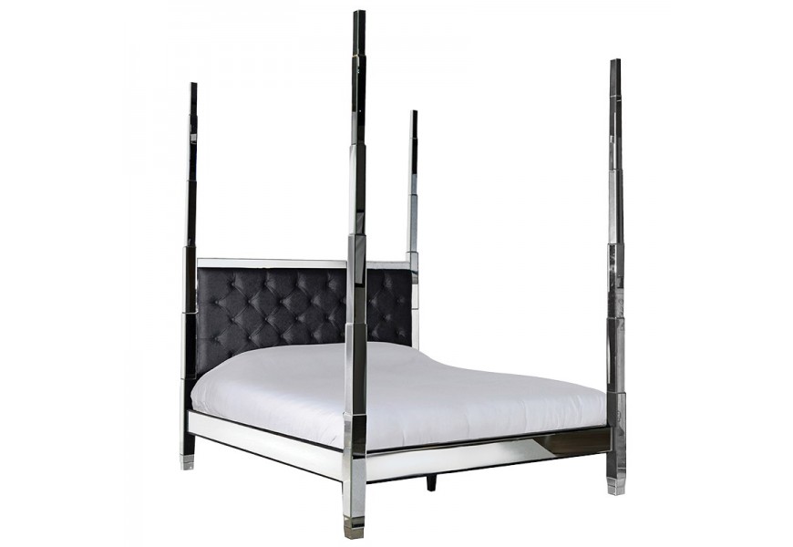 Exkluz&iacute;vna manželsk&aacute; posteľ Venetians okrasn&yacute;mi stĺpikmi