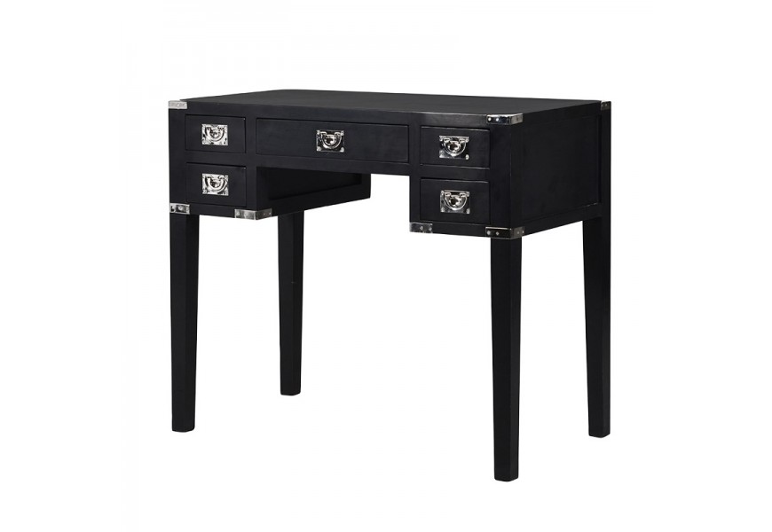 Modern&yacute; Art-Deco p&iacute;sac&iacute; st&ocirc;l Wielton Nero z mas&iacute;vu