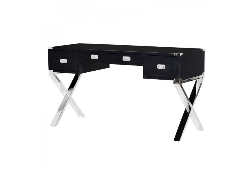 Luxusný art-deco písací stôl Wielton Nero