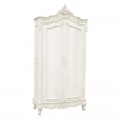 Dizajnov&aacute; kr&aacute;ľovsk&aacute; provens&aacute;lska dvojdverov&aacute; skriňa Antic Blanc