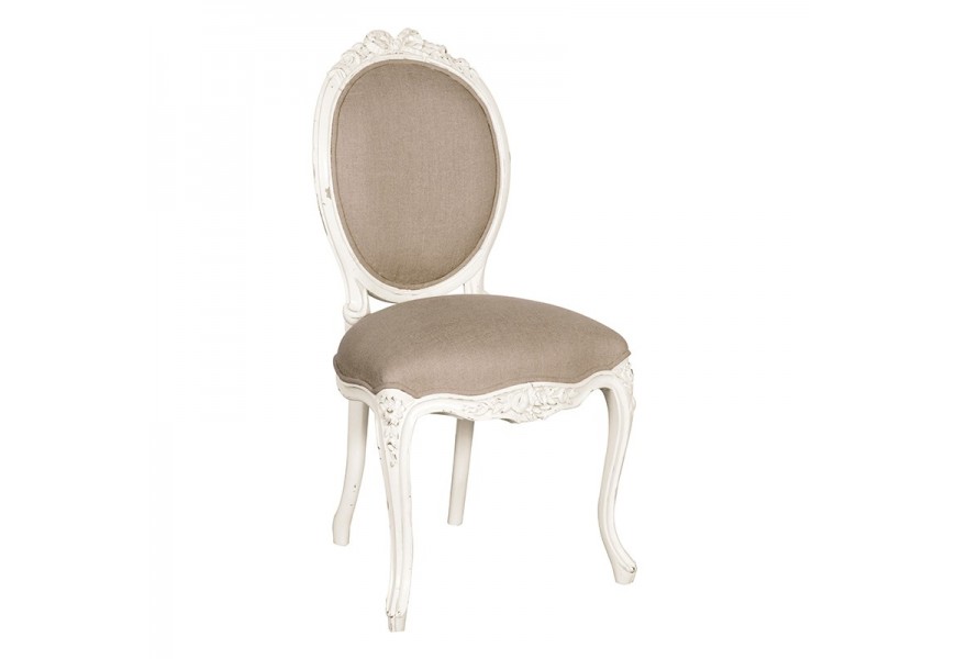 Dizajnová provensálska stolička Antic Blanc