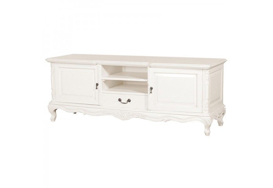 &Scaron;t&yacute;lov&yacute; provens&aacute;lsky TV stol&iacute;k Antic Blanc