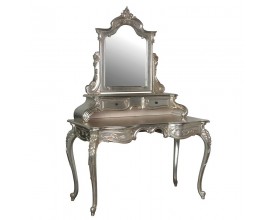 Luxusný barokový strieborný toaletný stolík GLORIADO