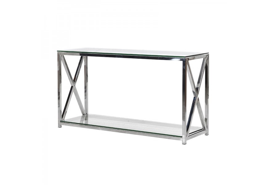 Art-deco luxusná konzola Cromia 130cm