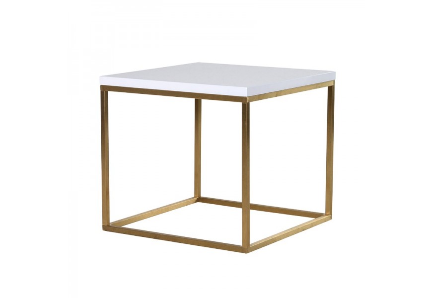 Minimalistický dizajnový príručný stolík Calderon