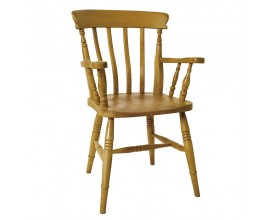 Vidiecka drevená stolička Travis