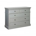 Vkusná vidiecka komoda Riva Gris