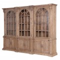 Luxusná vidiecka masívna trojitá knižnica KOLONIAL z masívneho dreva