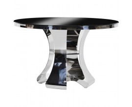 Luxusný art-deco okrúhly jedálenský stôl Cromia