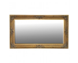 Barokové nástenné zrkadlo Roi Gilt v zlatej farbe 215cm 