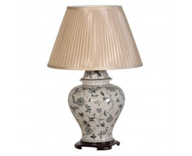Luxusná keramická stolná lampa FLORAL II