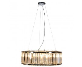 Luxusná závesná lampa Nimbus s kovovou konštrukciou a krištáľovým zdobením 24cm