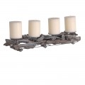 Dizajnový svietnik so štyrmi sviečkami Driftwood