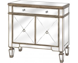 Luxusný dvojdverový zrkadlový príborník BELFRY