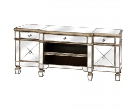 Luxusný zrkadlový TV stolík BELFRY