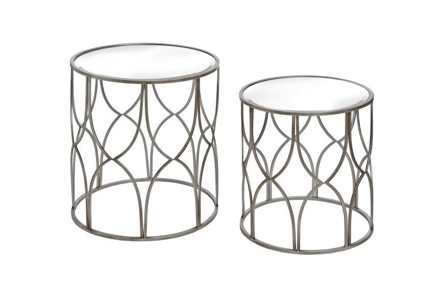 &Scaron;t&yacute;lov&yacute; set Art-Deco pr&iacute;ručn&yacute;ch stol&iacute;kov LADO 2ks