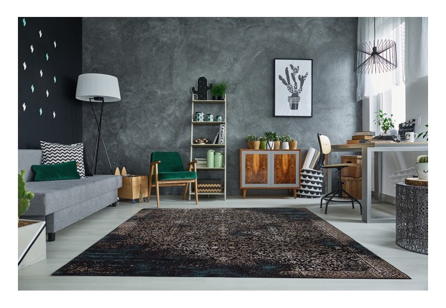 Luxusný vintage koberec Anatolian 240x160cm tmavý