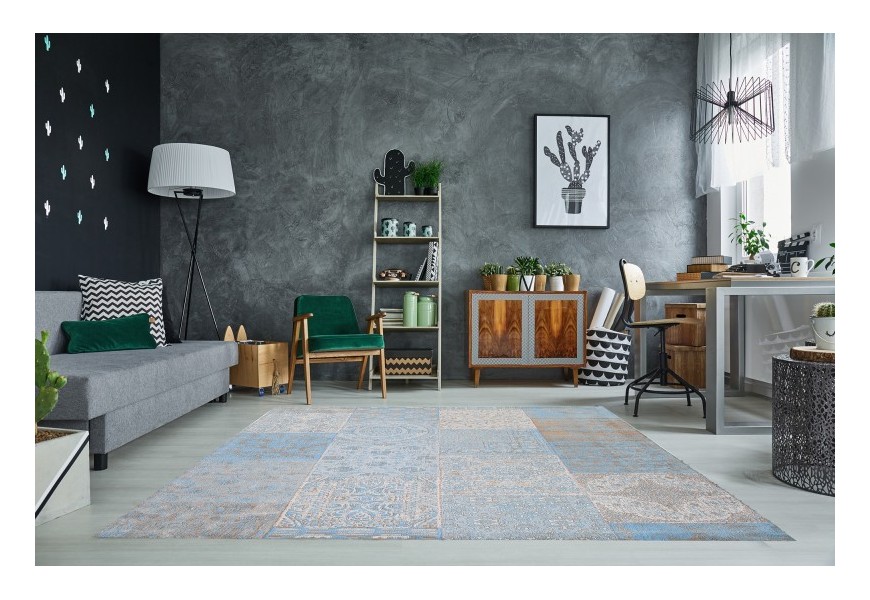 Luxusný vintage koberec Levante II 240x160cm modrošedý