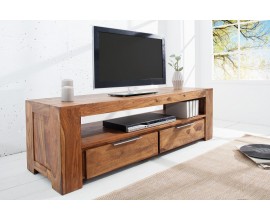 Štýlový moderný TV stolík vyrobený z masívneho palisandrového dreva