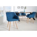 &Scaron;t&yacute;lov&aacute; stolička Scandinavia modr&aacute;
