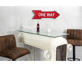 Štýlová dekoračná šípka One Way 55cm